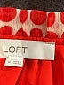 Ann Taylor LOFT 100% Polyester Red Casual Dress Size M - photo 7