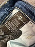 7 For All Mankind Hearts Blue Jeans Size 27 waist - photo 7