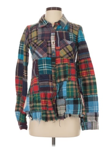 We the Free Long Sleeve Button-Down Shirt (view 1)