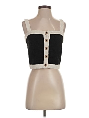 Aqua Sleeveless Top (view 1)