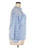 Unbranded Blue Long Sleeve Blouse Size 2X - photo 4