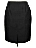 Ann Taylor Solid Black Formal Skirt Size 10 - photo 2