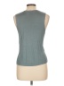 Valerie Stevens 100% Rayon Gray Sleeveless Top Size L - photo 2