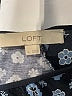 Ann Taylor LOFT 100% Polyester Blue 3/4 Sleeve Blouse Size M - photo 7