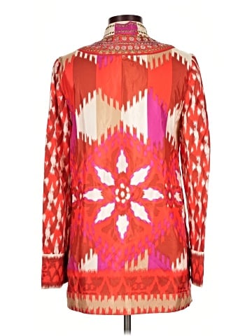 Tory Burch Long Sleeve Silk Top (view 2)