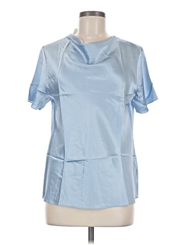 LILYSILK Short Sleeve Silk Top (view 1)