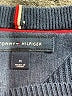 Tommy Hilfiger 100% Cotton Color Block Blue Pullover Sweater Size M - photo 7