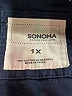 Sonoma Goods for Life Solid Blue Jacket Size 1X - photo 6