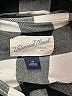 Universal Thread 100% Rayon Checkered-gingham Black Long Sleeve Button-Down Shirt Size M - photo 7