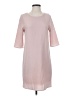 Everly Solid Pink Casual Dress Size S - photo 1