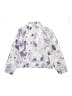 Adidas 100% Polyester Tie-dye White Track Jacket Size 14 - photo 2