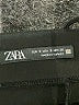 Zara Solid Black Cocktail Dress Size S - photo 7
