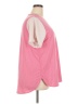 Lands' End Color Block Pink Short Sleeve Top Size 2X - photo 4