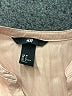 H&M 100% Polyester Pink Long Sleeve Blouse Size 6 - photo 7