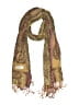 Unbranded Paisley Tan Scarf One size - photo 1