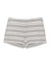 Ann Taylor LOFT 100% Cotton Stripes Gray Shorts Size 4 - photo 1