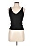 Veronica M. Black Sleeveless Top Size L - photo 1
