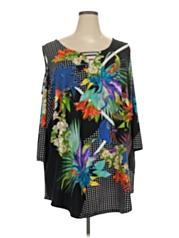 Avenue 3/4 Sleeve Blouse (view 1)