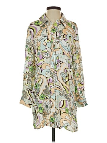 Olivaceous Casual Dress (view 1)