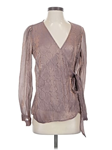 INC International Concepts Long Sleeve Blouse (view 1)