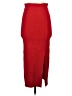 Express Solid Red Formal Skirt Size S - photo 1