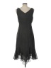Ann Taylor LOFT 100% Polyester Black Cocktail Dress Size 10 - photo 2