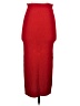 Express Solid Red Formal Skirt Size S - photo 2