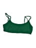 LA Hearts Green Swimsuit Top Size XS - photo 1