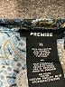 PREMISE Blue 3/4 Sleeve Blouse Size XL - photo 7