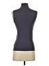 St. John Gray Short Sleeve Turtleneck Size S - photo 2