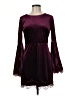 Aqua Burgundy Cocktail Dress Size M - photo 1