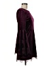 Aqua Burgundy Cocktail Dress Size M - photo 4