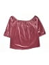 Old Navy Metallic Burgundy 3/4 Sleeve Blouse Size 10 - 12 - photo 1