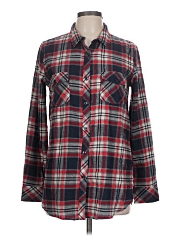 Volcom Long Sleeve Button-Down Shirt (view 1)
