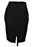 Express Solid Black Formal Skirt Size 4 - photo 2