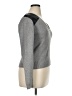 BCBGMAXAZRIA Color Block Gray Pullover Sweater Size XL - photo 4