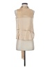 LILYSILK 100% Silk Tan Sleeveless Silk Top Size S - photo 1