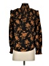 THML 100% Polyester Black Long Sleeve Blouse Size XS - photo 2