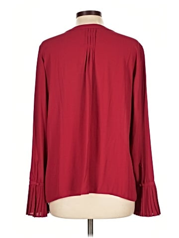 White House Black Market Long Sleeve Blouse (view 2)