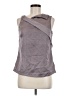 Simply Vera Vera Wang 100% Polyester Gray Sleeveless Blouse Size 8 - photo 1