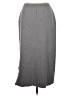 Uniqlo Solid Gray Formal Skirt Size M - photo 2