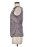 Simply Vera Vera Wang 100% Polyester Gray Sleeveless Blouse Size 8 - photo 5