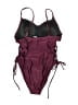 Unbranded Solid Burgundy One Piece Swimsuit Size M - photo 2