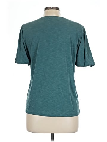 Green Envelope Short Sleeve Top (view 2)