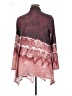 One World Burgundy Cardigan Size XL - photo 2