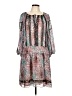 BCBGMAXAZRIA Paisley Teal Casual Dress Size L - photo 1
