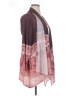 One World Burgundy Cardigan Size XL - photo 4