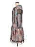 BCBGMAXAZRIA Paisley Teal Casual Dress Size L - photo 5