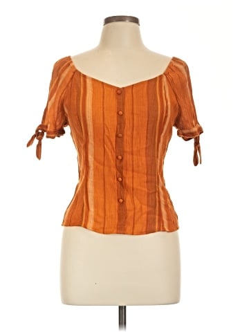 Sweet Wanderer Short Sleeve Blouse (view 1)