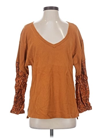 By Anthropologie 3/4 Sleeve T-Shirt (view 1)